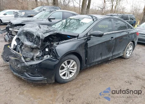 2012 Hyundai Sonata Gls из США, поврежденный, VIN 5NPEB4AC5CH468409